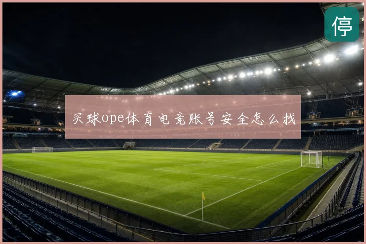 买球ope体育电竞账号安全怎么找